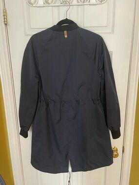Women’s Navy Long Lightweight Jacket